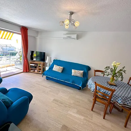 Apartment Golfe-juan A 300 M De La Et Pres De Cannes 2, Centre Et Gare